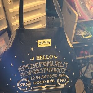 Black Ouija Board Themed Handbag